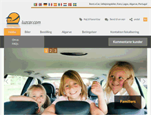 Tablet Screenshot of dk.luzcar.com